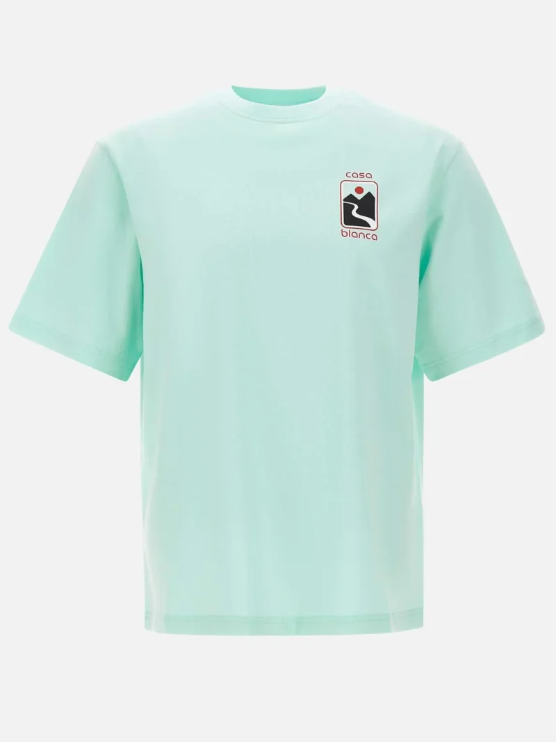 CASABLANCA SUNSET VALLEY SHORT-SLEEVE T- SHIRT