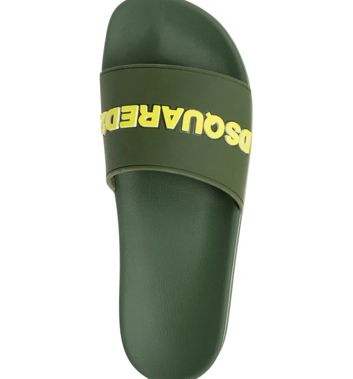 DSQUARED2 Sandali slides con stampa